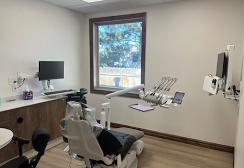 inside the dental operatory at Family Dental Center in Nampa, ID