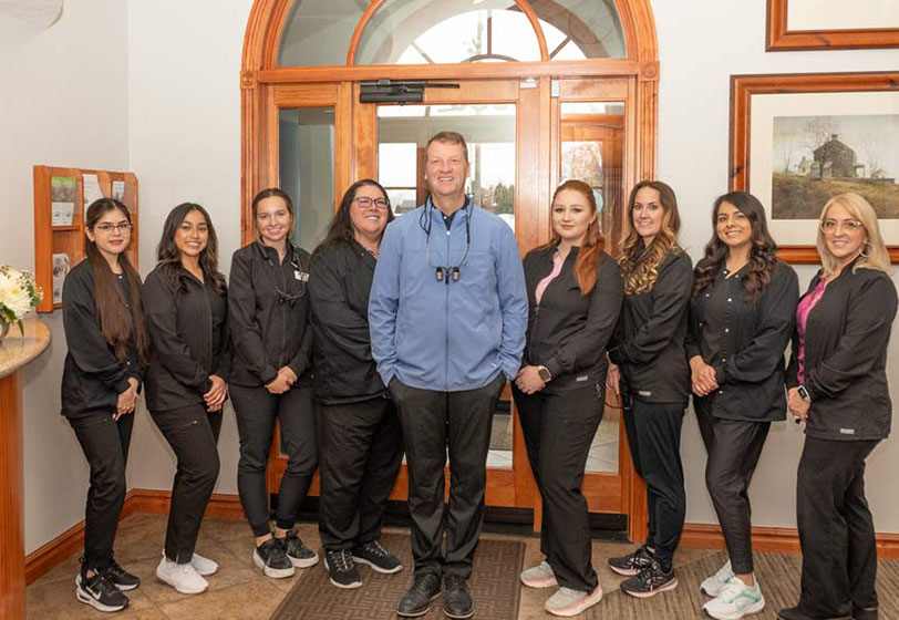 Nampa, ID dentist Dr. Scott Gardner with his Family Dental Center team